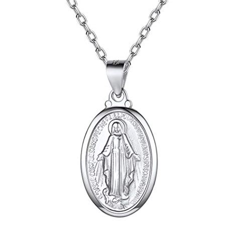 Best Sterling Silver Virgin Mary Pendant