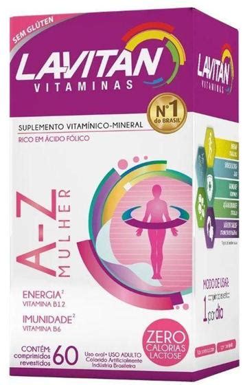 Lavitan Mulher 60 Comprimidos Cimed Multivitamínico