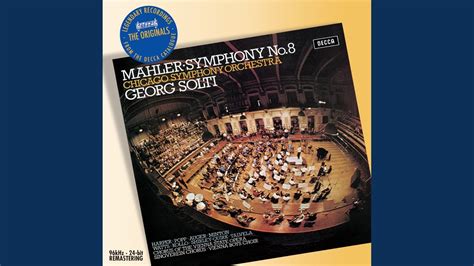 Mahler Symphony No In E Flat Major Symphony Of A Thousand Pt