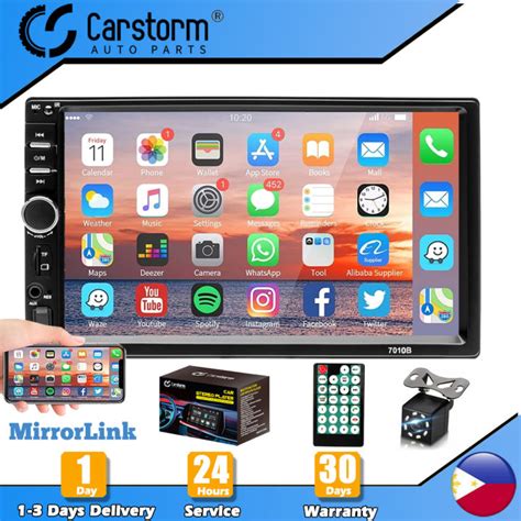 Carstorm Inch Car Stereo Mp Car Radio Din Car Automotive Multimedia