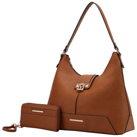 MorningSave MKF Collection Graciela Vegan Leather Hobo Handbag By Mia K