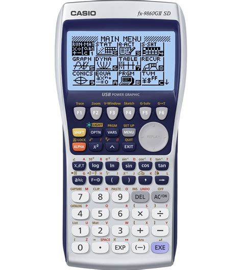 Calculadora Grafica Cientifica Casio Fx-9860gii Sd - $ 4,349.00 en ... 