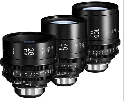 SIGMA Adds 28, 40, and 105mm High Speed T1.5 Primes to Cine Lineup ...