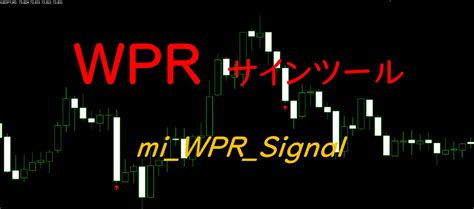 無料サインツール｜ウィリアムパーセントレンジwprで逆張りを狙おう【miwprsignal】 副業lets Try