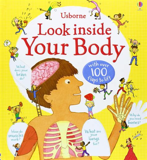 NEW USBORNE Look Inside YOUR BODY Lift The Flap Book EBay