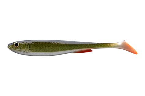 Guma DAIWA Prorex Slim Shady 16cm Natural Green Roach 33999