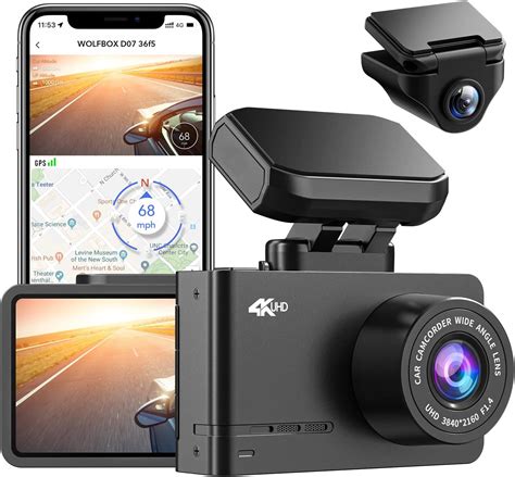 Rove R K Dash Cam Built In Wifi Gps Car Dashboard Camera Recorder