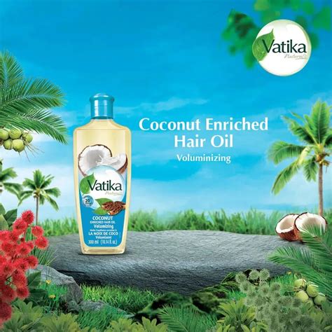 Dabur Vatika Naturals Enriched Hair Oil Coconut