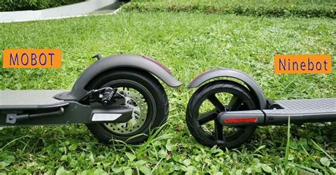 Comparison Of Ul Certified E Scooter Mobot L Vs Ninebot By