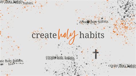 Create Holy Habits Remix Church Media Canva