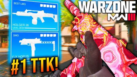 Dominate Warzone Fastest TTK Loadouts