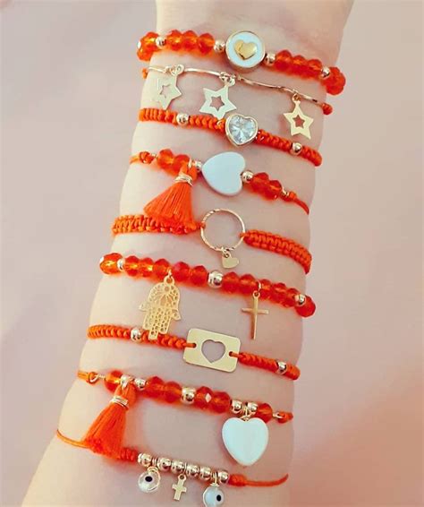 Bymodaenpalmavzla On Instagram Mix De Pulseras Color Naranja