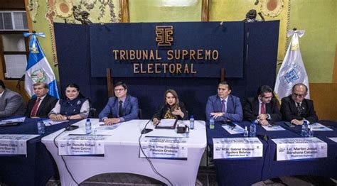 El Tse De Guatemala Suspendió De Manera Provisional Al Partido Del