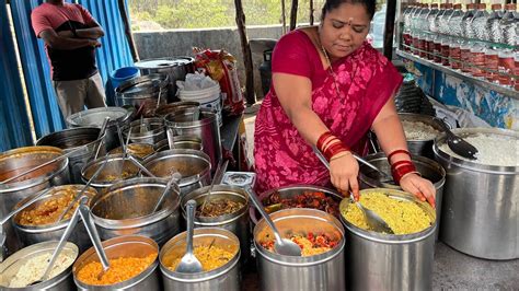 Famous Aunty Selling Non Veg Meals Unlimited Rs Hyderabad