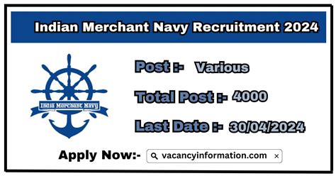 Indian Merchant Navy Recruitment 2024 Sarkari Job