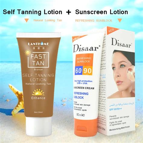 New Disaar Sunscreen Cream Spf Moisturizing Skin Protect Sunblock