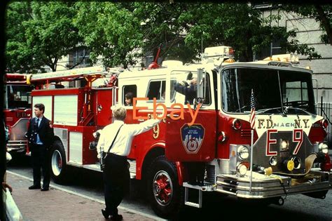 4 Fdny Engine 9 Fire Apparatus Slides 1984109947