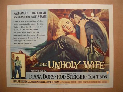 Unholy Wife Original Movie Poster US 1 2 Sht 28 X22 Simon Dwyer A