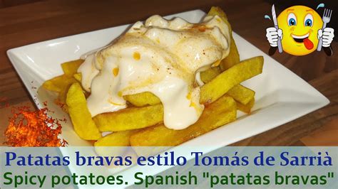 RECETA DE PATATAS BRAVAS AL ESTILO DEL TOMÁS DE BARCELONA recetas