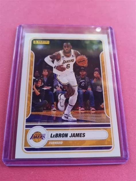 LEBRON JAMES LOS Angeles Lakers Carte Basket NBA Panini 2023 24 2 EUR