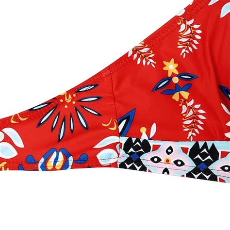 Women S Swimsuits Bikini Piece Cheeky Swimsuit Halter Piece Open Back Sexy Tropical Sexy