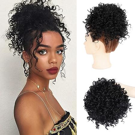 Amazon Afro Puff Drawstring Ponytail Kinky Curly Bun Premium