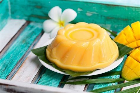 Resep Silky Puding Mangga Mahi