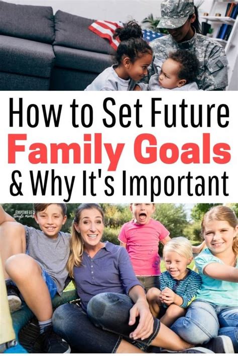 How to Set Future Family Goals and Why It is Important - Empowered ...