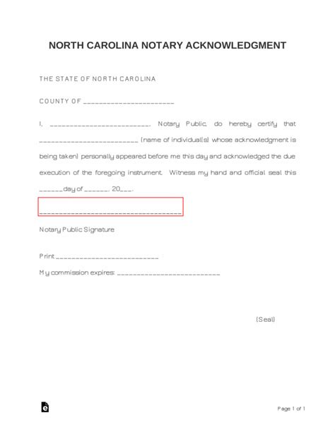 Affidavit Of Acknowledgement Form Of Signature Of Another Perosn