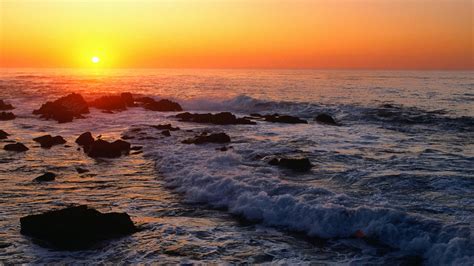 California Sunset Wallpaper - WallpaperSafari