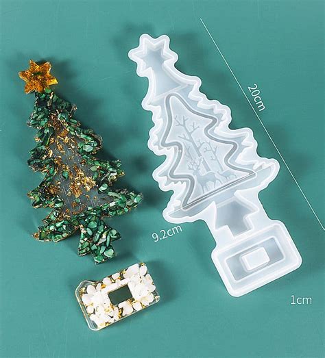 Molde árbol de navidad RESINAS EPOXI TRANSPARENTES RESIN PRO