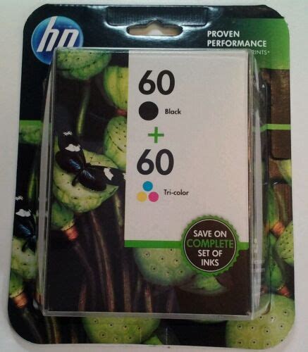 Genuine Hp Combo Pack Black Tricolor Ink Exp Sealed Nib Nos