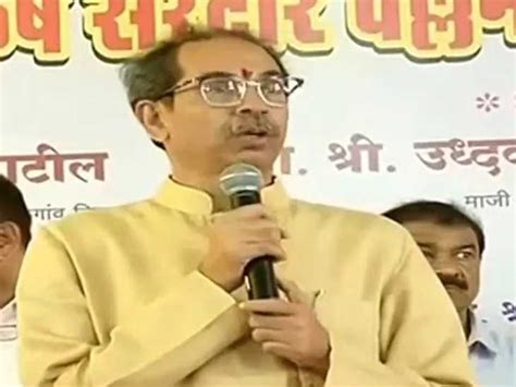 Nashik Shivsena Leader Babanrao Gholap Resigns As Deputy Leader Shock To Uddhav Thackeray