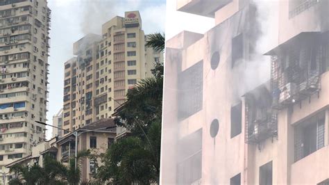 Agency News Major Fire Breaks Out In Mumbais 20 Storey Kamala