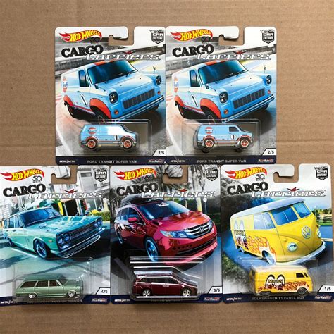 Hot Wheels Cargo Carriers Car Culture Set Pcs Shopee Malaysia