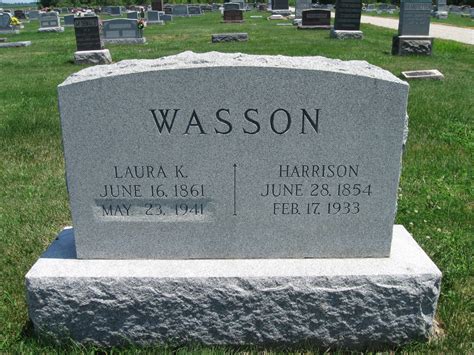 Harrison Wasson 1854 1933 Find A Grave Memorial