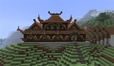 Chinese house! Minecraft Map