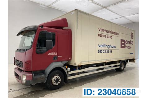 Volvo Fl Box Truck For Sale Belgium Wingene Yw