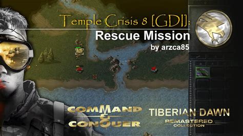 C C Tiberian Dawn Remastered Temple Crisis 8 GDI Rescue Mission