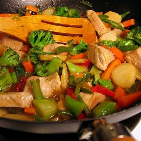 Wok Seared Chicken And Vegetables One Pot Dinner Ideas