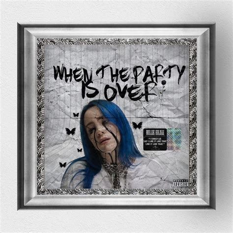 Billie Eilish When The Party Is Over Alternative Artwork When