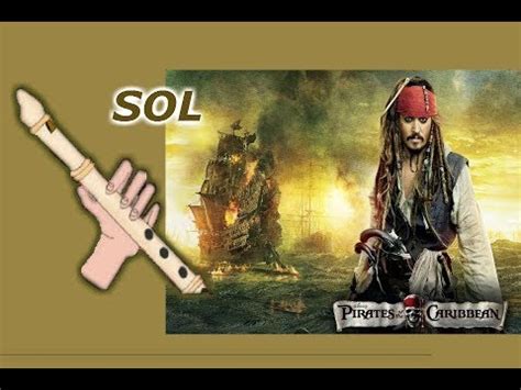 Piratas Del Caribe Flauta Dulce F Cil Simplificada Tutorial Con