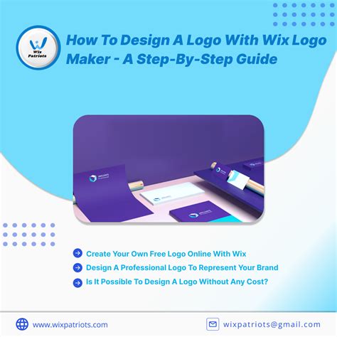 Logo Design Mastery Wix Logo Maker Guide Wix Patriots