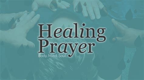 An Evening for Healing Prayer - Vineyard Church of Augusta