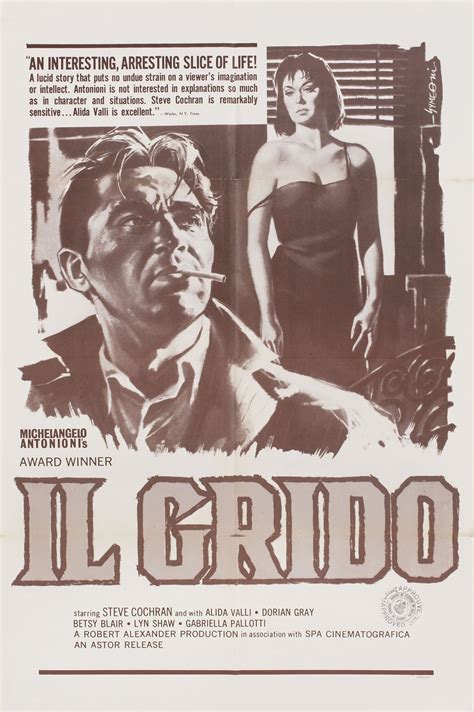 Il Grido Original U S One Sheet Movie Poster Posteritati Movie