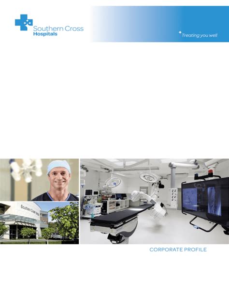 Corporate Profile Southern Cross Hospitals