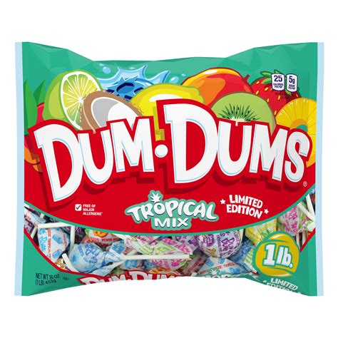 Dum Dums Limited Edition Flavor Mix Lollipops And Suckers Party Candy