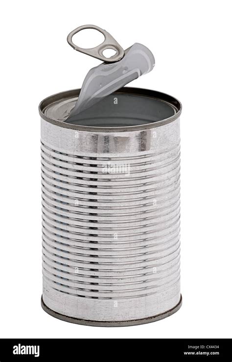 Empty Tin Can Stock Photo Alamy