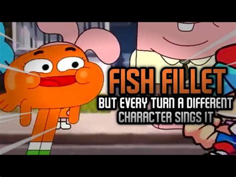 Flm Fish Fillet But Every Turn A Different Character Sings It Fish