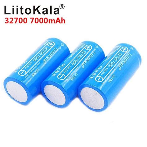 Аккумулятор 32700 LiFePO4 Liitokala Lii 70A 7000mAh 3 2V 30A В наличии